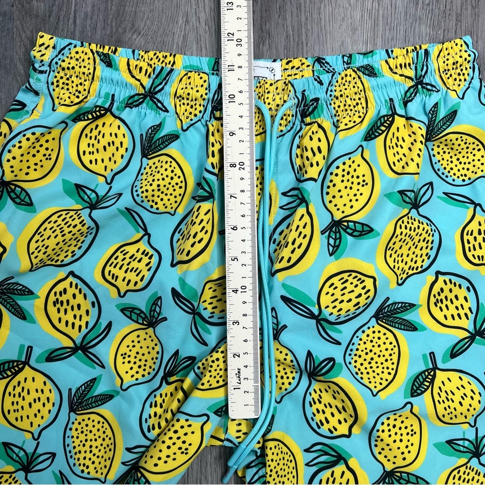 RSVLTS Hybrid Shorts Lemon Tropical Swim Trunks Men’s Size Small Unlined 7” - Picture 7 of 8